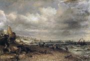 John Constable Chain Pier France oil painting artist
